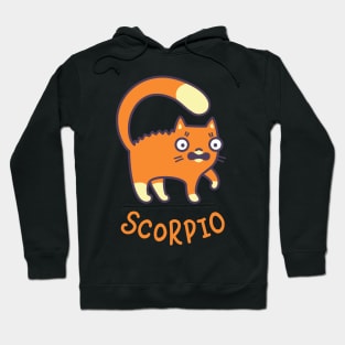 Funny Scorpio Cat Horoscope Tshirt - Astrology and Zodiac Gift Ideas! Hoodie